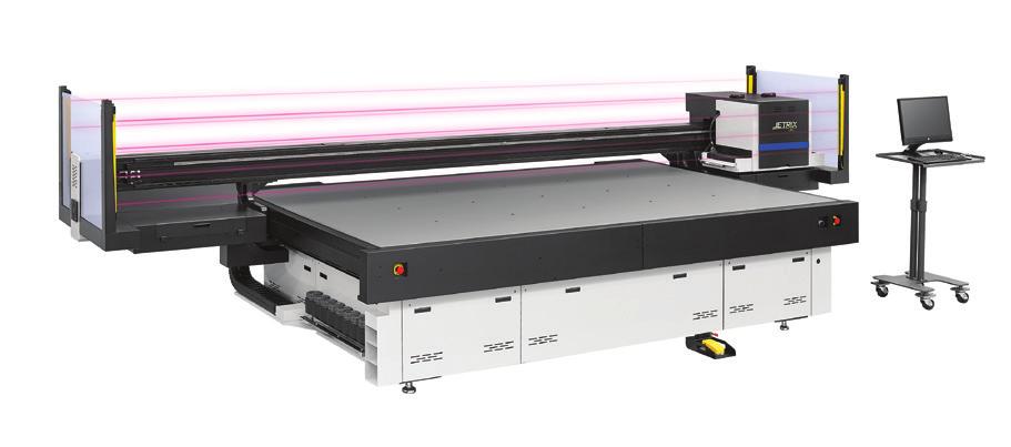 It is significantly faster than previous models, with it s highest printing speed reaching up to 197sqm/h.