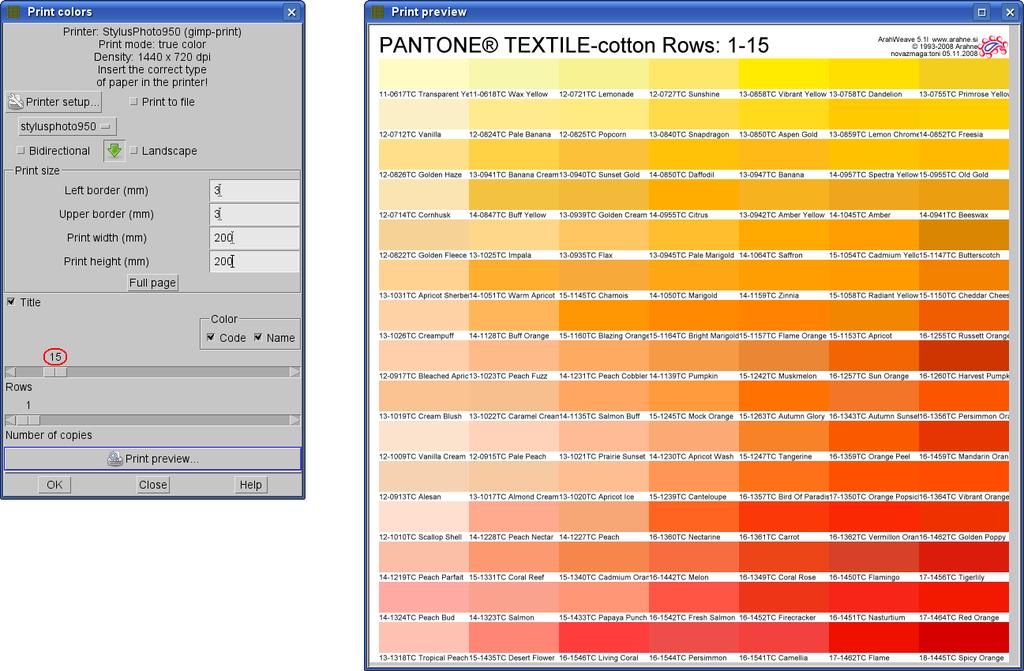 Same applies for the printed simulation of PANTONE -identifed solid color standards.
