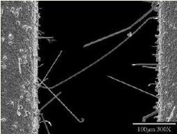 Tin whiskers are another issue that affect the reliability because of residue stress occurring in the coating (Fig 17).