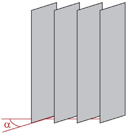 Slat position at the start of moving the blind (Up) Object: Slat angle in % Slat position for vertical slats If an interior shade or privacy shield with vertical slats is controlled via a blind