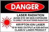 Laser safety (): laser classes and hazards Lasers are grouped according to the degree of hazard Classes 1, and 3a are safe for viewing because of limited power and irradiance Classes 3b and 4 require
