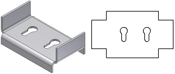 Sheet Metal Design Methods There are two sheet metal design methods: You can design your part in its folded state or in its flat state.