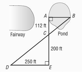 1.) If angle A and angle E are