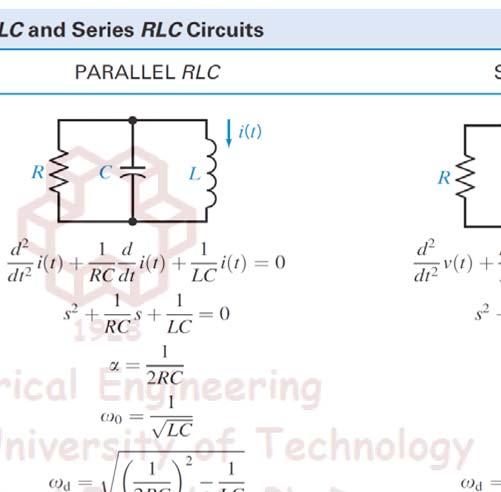 8.6. Summary Electric Circuits 1 Chapter 8.
