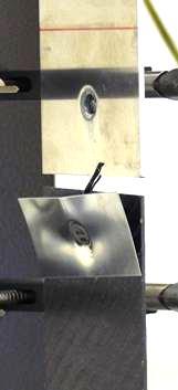 Evaluation by Shear Test Results Type of failure 2: Rivet stucks in punch-side sheet, ripped