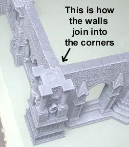 Make 4 complete corners.