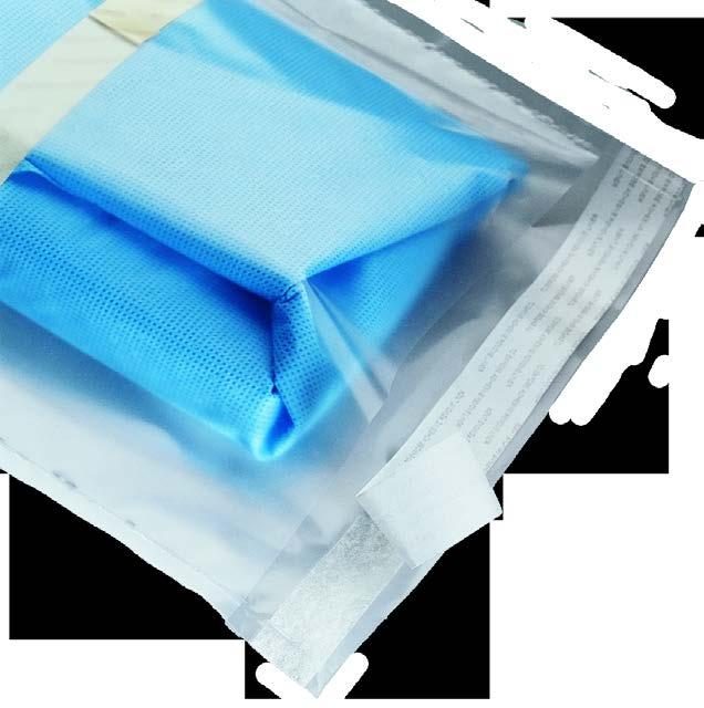 Cover-Up Self Seal Sterility Maintenance Covers Self seal Cover-Ups feature linear tear film for easiest opening and fast retrieval of items.
