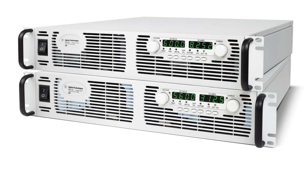 Agilent N8700 Series System DC Power Supplies Models: N8731A-42A (3.