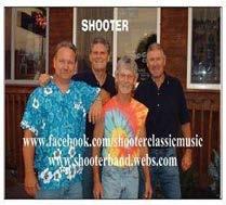 Don't miss this night of nostalgia and classic rock! May 15, 2014 Shooter Country\Rock with music from the 70 s through now Emphasis on vocals. Formerly Old Dogs New Tricks.