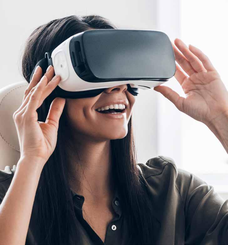REALISING VR S FULL POTENTIAL VR in-home entertainment has massive potential. Headsets will get cheaper and more content will be made.