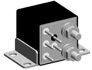 FCC-150 Series, 50 mps, 1PST/NO (DM) with 1PDT uxiliary Contacts Product Facts n Non-latching relay n alanced force design n Corrosion protected metal enclosure n ll welded hermetically sealed
