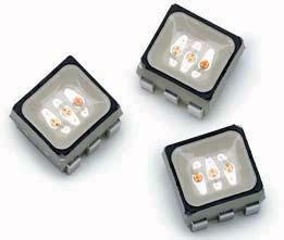 ASMT-YTB0-0xxxx PLCC-6 Surface Mount Tricolor LED Data Sheet Description This family of Surface Mount Tricolor LEDs are housed in a PLCC-6 package.