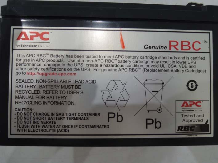 Battery label CE EMC