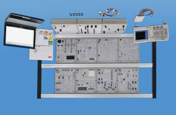 KL-910 Advanced KL-910 is a modular trainer with various advanced communication s, including digital encoding/decoding, modulation/demodulation and related multiplexing techniques, developed for