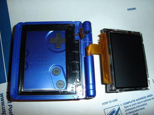 To remove the LCD from the housing just simply pry it out, you will see very small tabs barely holding it in,