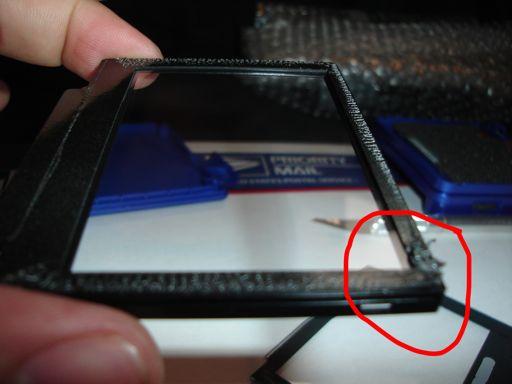 After you remove the LCD you will then need to separate the front light housing from the front plastic screen.