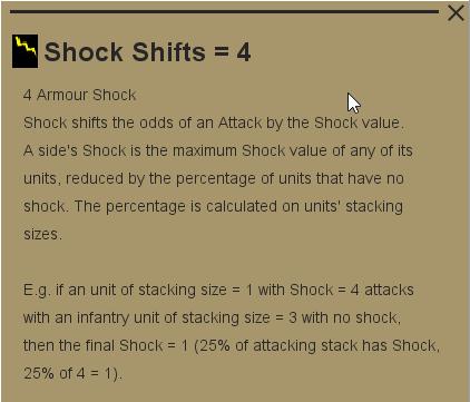 1. Use units which have offensive shock values for attacking important hexes. 2.