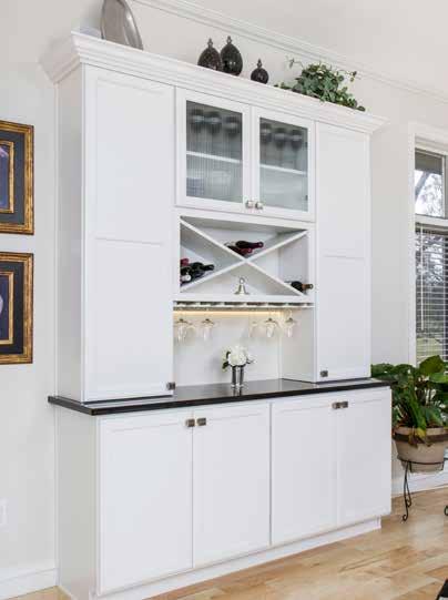 Quality Cabinet CONSTRUCTION The benefits of Crown Cabinetry include solid wood doors, drawer fronts on applicable
