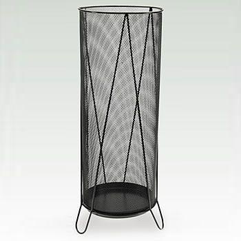 Wire Round Dump Bin Display Model NO.: DBD012 Overall Dimensions: 22"H x 8" Dia. Color: Black, White, Red, Blue, Brown, Gray, Silver or other colors.