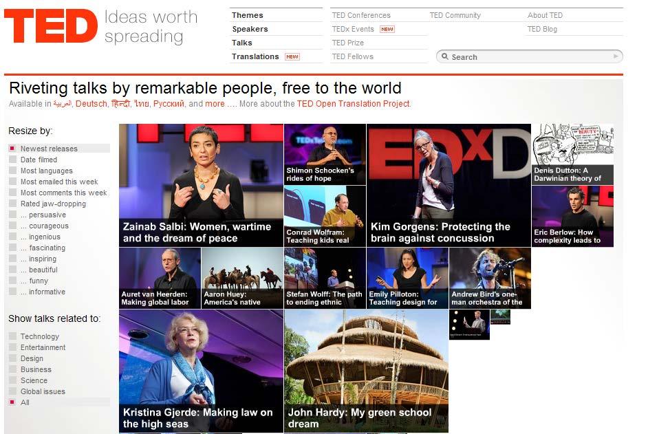 X.2 TED Ce este TED? TED este o organizație nonprofit devotată Ideilor care merită a fi răspândite (Ideas Worth Spreading).