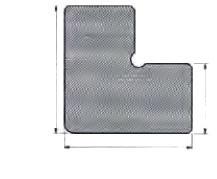 050 Assembly Items for Aluminum Profiles Part # Description Use with profile Part # S061 Alignment square AZ41.