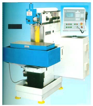 High product quality and its consistency Optimum working condition is possible Lesser breakdown and maintenance requirement Fig. 5.11 typically shows a CNC milling machine.