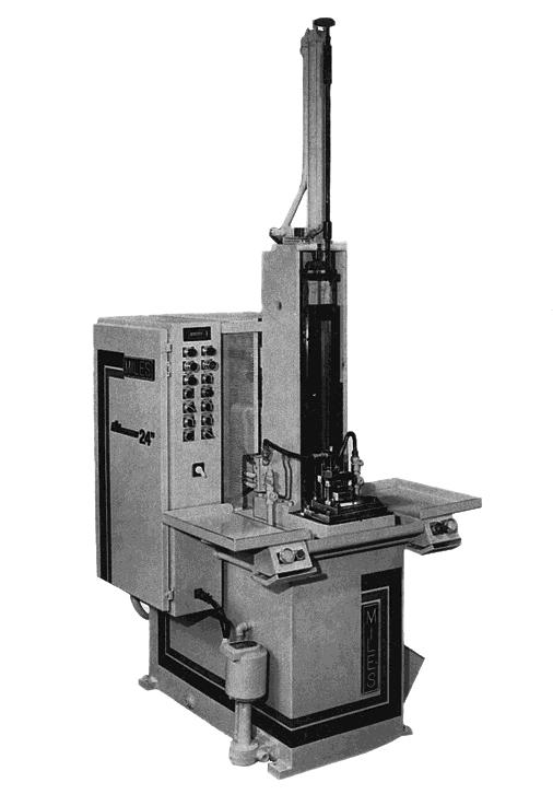 broach. (c) Vertical broaching machine. Source: Ty Miles, Inc.
