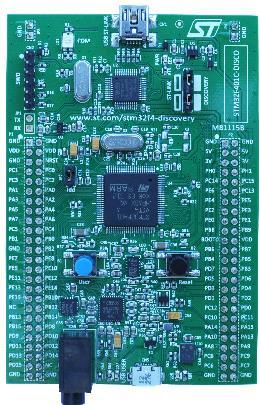 STM32 MCU Discovery Kits Manufactured by ST Microelectronics.