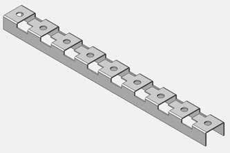 Tray Width Overall Bracket Length (mm) Pack Qty CTSN100EZ 100 200 1 CTSN150EZ 150 250 1 CTSN200EZ 200 300 1 CTSN300EZ 300 400 1 CTSN400EZ 400 500 1 CTSN500EZ 500 600 1 CTSN600EZ 600 700