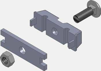 CABLOK JOINTING KIT (SMALL) Part No. CABLOK-S A connector primarily for use in the construction of site radius bends and changes of direction.