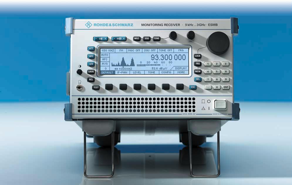 General The R&S ESMB is a monitoring and test receiver for all radio detection and radiomonitoring tasks in line with ITU-R, and for radio investigation services.