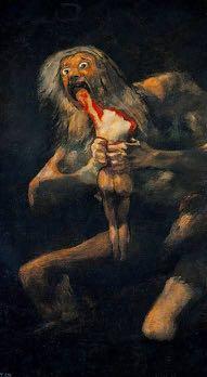 Francisco Goya Saturn Devouring His Children