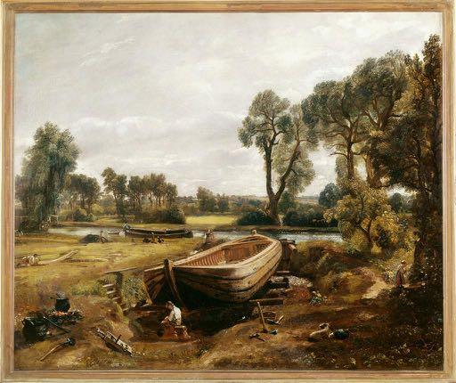 John Constable, Boat Building