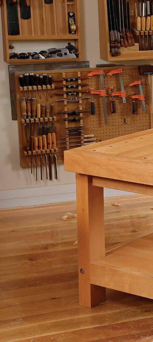 Build a Stout Workbench Tail vise is at the heart of this versatile bench by chris gochnour I ve done a fair amount of handplaning during my 32 years as a professional furniture maker, and I ve found