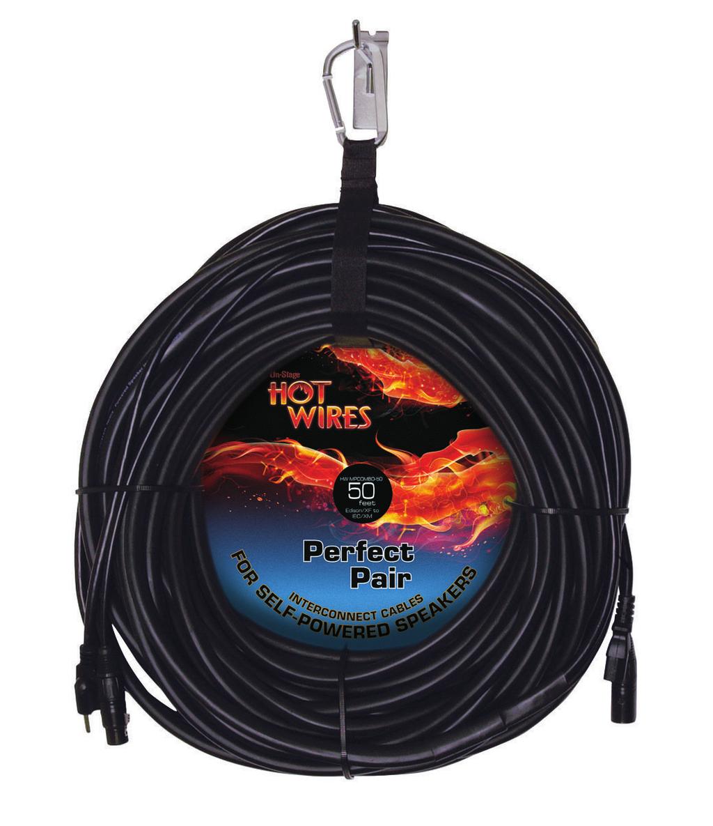 CABLES & COUPLERS CABLES Hot Wires Pro Microphone Cables Hot Wires Speaker Cables Quality microphone cables are vital to a clean, reliable audio system.