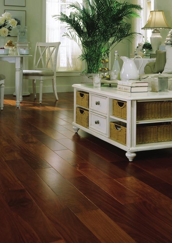 Santos Mahogany includes reddish brown to deep red colours and features a unique grain variation that adds an exquisite feel to the environment.