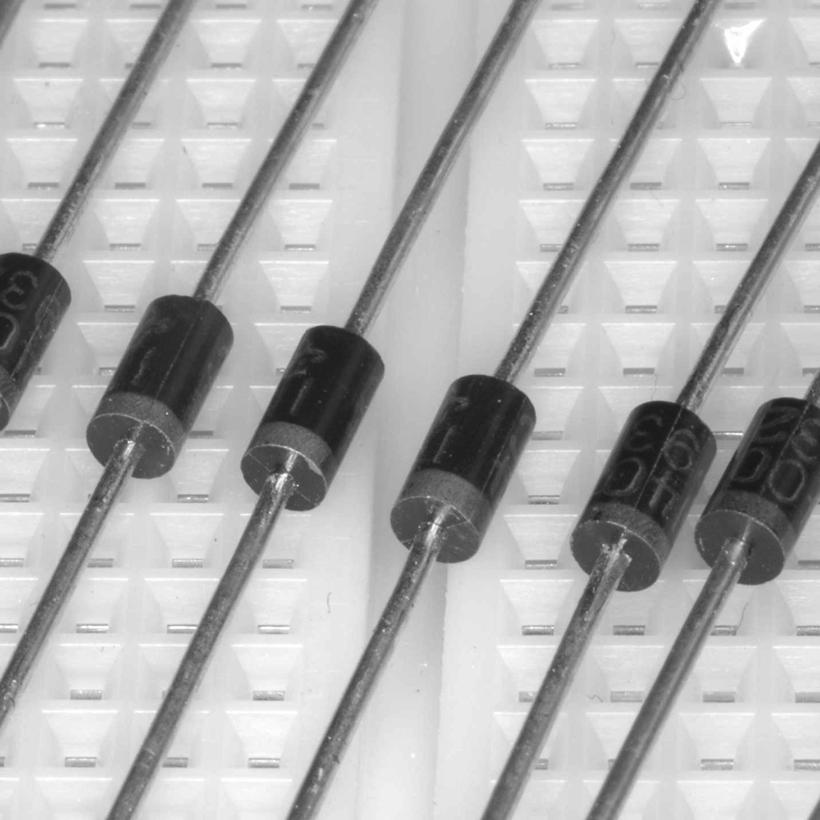 Diodes intended for high currents are often called rectifiers. They can sustain currents of amps or even hundreds of amps.
