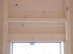Then install the window guides up against 2x4 provided.