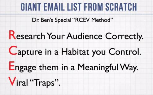 Build A Giant Email List From Scratch RCEV Method - (Pronounced Receive ) This is the secret to my secret Facebook Page Empire.