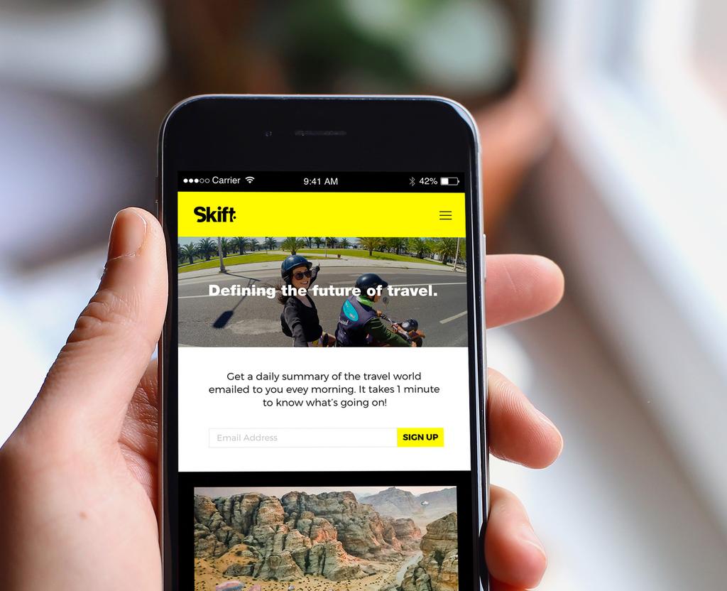 Photography Use SKIFT DECIPHERS AND DEFINES GLOBAL TRAVEL TRENDS.