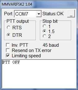 23. Select DI-2 (Open the second DI if it is not already open) 24. Select Interface MMVARI if MMVARI is not already the active interface 25. Select RTTY-L mode in MMVARI. 26.