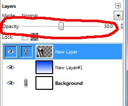 Layer Opacity Select Layer 1, which contains the figure.