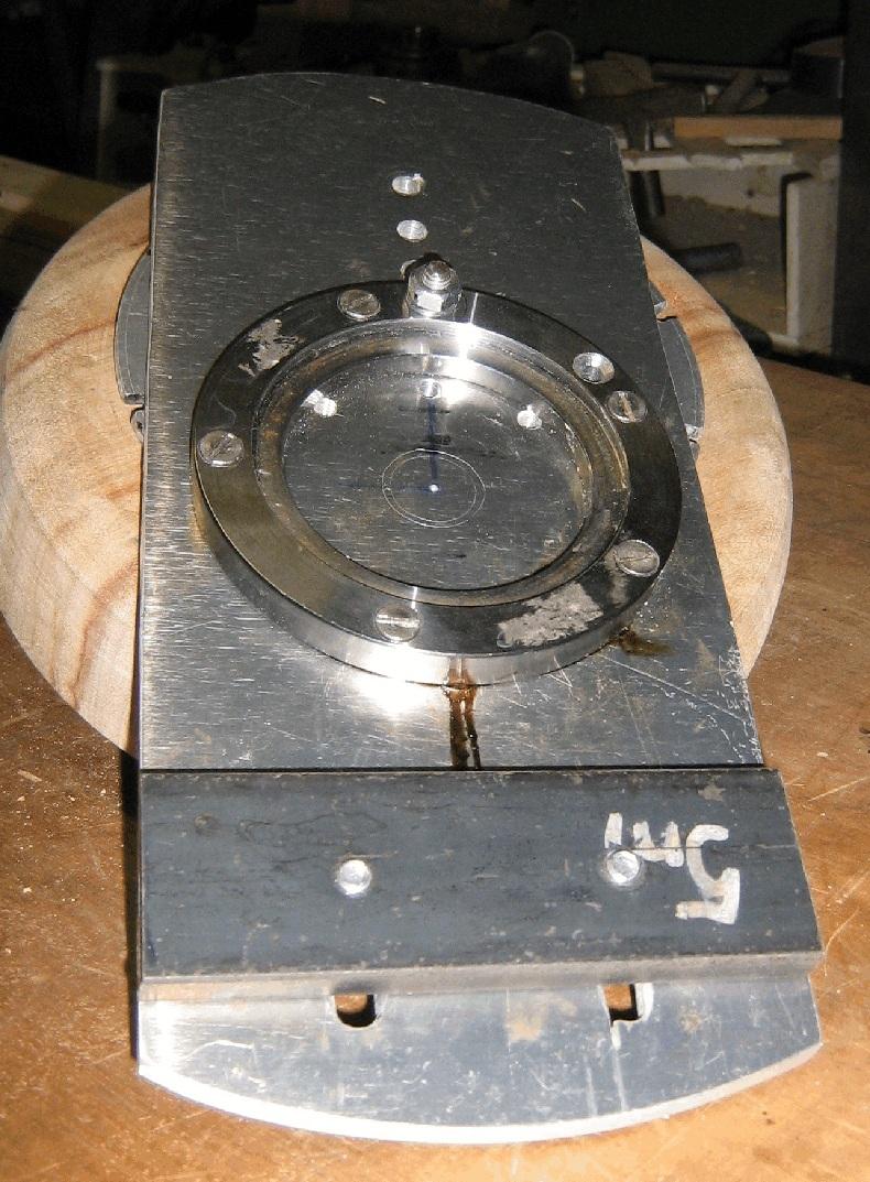 Counter balances size and weight depend on physical density and diameter of the blank being turned.