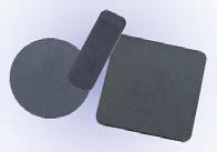 Ferrite EMI Disks and Plates MM-, MP- Part Series Ferrite plates and disks can also be used as magnetic coupling