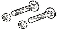 Deck screws Deck screws are a popular fastener for fastening decking to framing on exterior decks because of their ease of installation and ability to resist withdrawal.