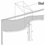 HORIZONTAL JOINTS Where panels are stacked on multi-story applications the horizontal joints must be properly flashed with a corrosion resistant galvanized, coated aluminum, or vinyl/pvc Z type