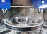 workpieces up to Ø 6000 mm Main machine components made from composite material 2 turn-slide