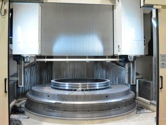 hardturning operation RTX 5202: Vertical 2 spindle machining of perforated discs RTX 5211: