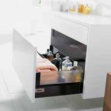 Blum TANDEMBOX Drawer Systems Blum s tried and tested TANDEMBOX systems offer superior quality of motion and enable you to fulfill a wide range of customer requirements.