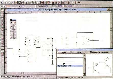 Most drawing programs can create schematic diagrams, even Windows' Paintbrush - but it takes a lot of time to draw them.